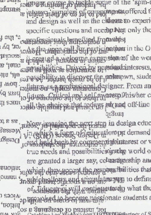 Matrix Printed Paper